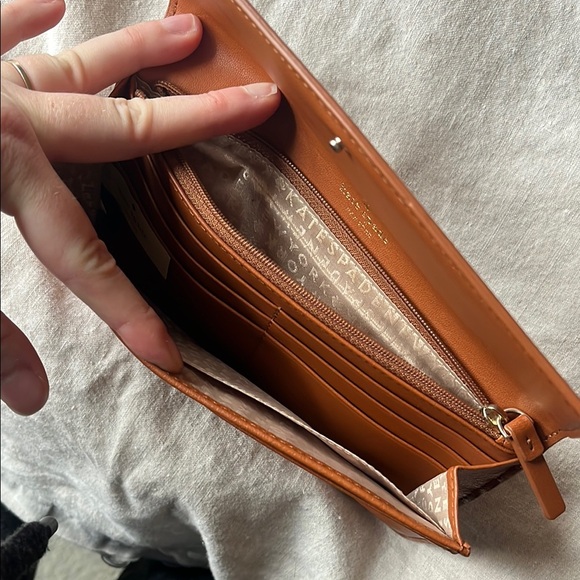 Kate Spade Brown Leather Wallet - Picture 6 of 6